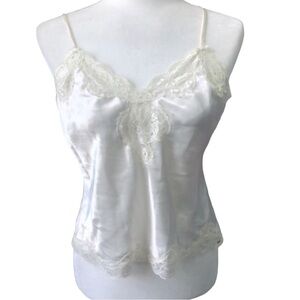 Vintage Victoria's Secret Ivory Camisole Cami Tank Top Size M
